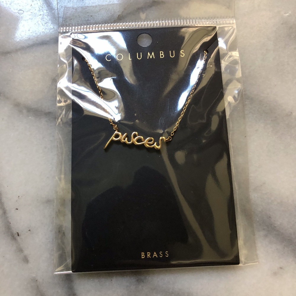 Pisces Zodiac Necklace